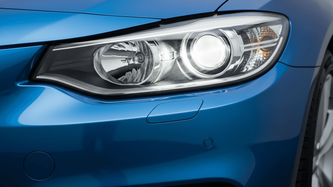 Ferrari met custom car styling - achterlicht detail en luxe afwerking