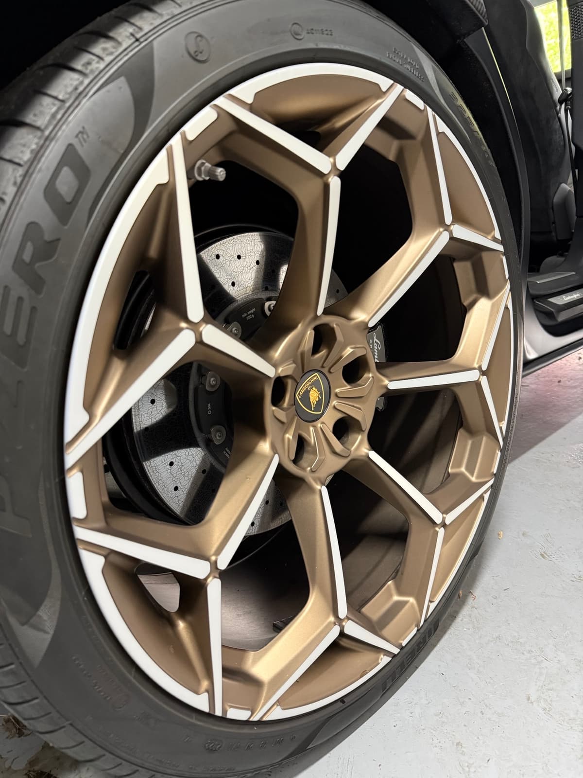 Lamborghini velg detailing